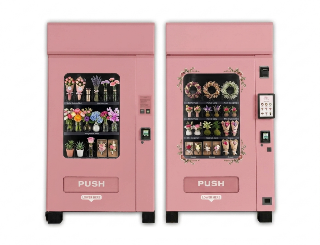 Vending Machine Flori Aranjamente Florale 1